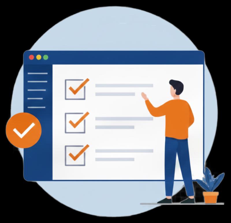 Checklist Illustration