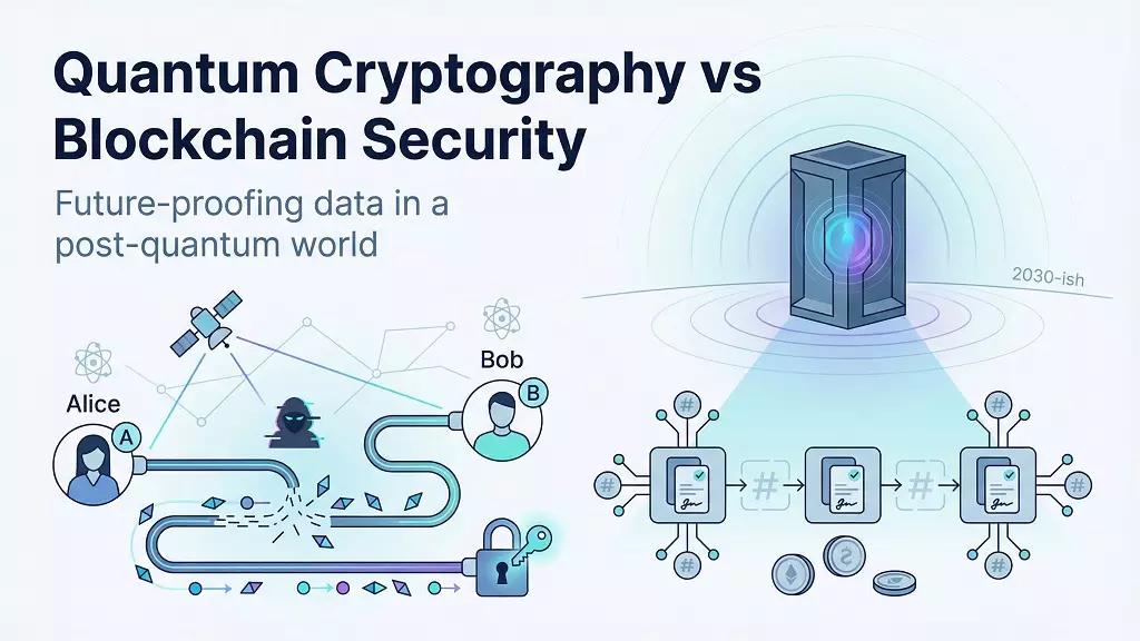 Quantum Cryptography vs Blockchain Security