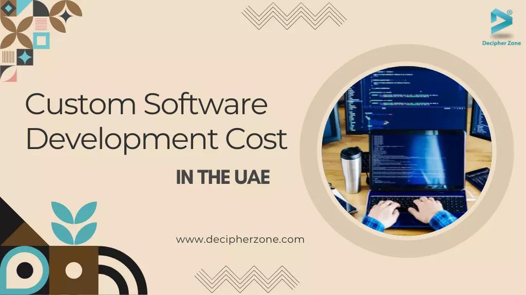Software Development Cost in the UAE
