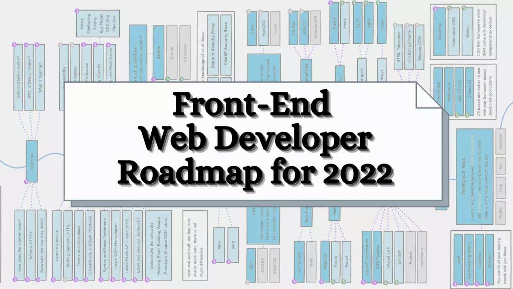 Front-End Developer RoadMap for 2022