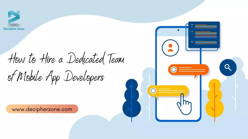 hire dedicated mobile app developers