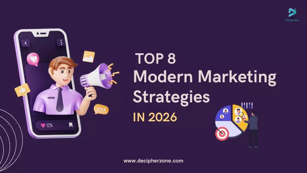 Top 8 Marketing strategies to know about in 2026