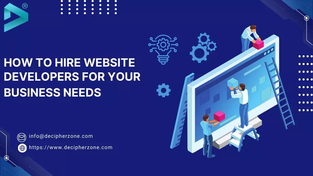 How to Hire the Best Website Developer for Your Business Needs: A Complete Guide