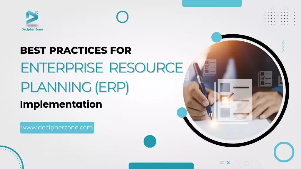 Best Practices for ERP Implementation
